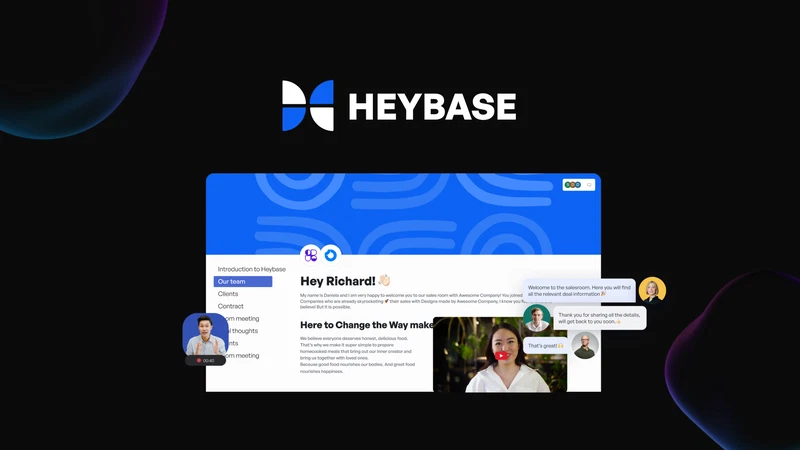 You are currently viewing Heybase Best Review 2024| Close Deals Faster with Digital Sales Rooms